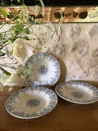 Image 1 of Assiettes creuses en terre de fer KG Luneville modèle Neva - Art de la table 