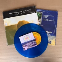 Image 3 of JEFFREY ALEXANDER & THE HEAVY LIDDERS 'Liquid Donnon' Blue LP & CDR