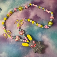 Image 3 of Fuggler Beaded Kandi Necklace