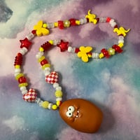 Image 1 of Derpy McNugget Chicken Nugget Kandi Necklace