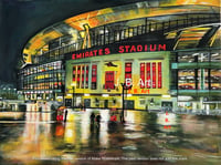Emirates Stadium Glow - Canvas Print 60x40cm 