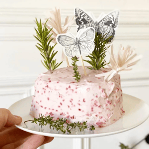 Image of TOP CAKE  pique coeur, guirlande