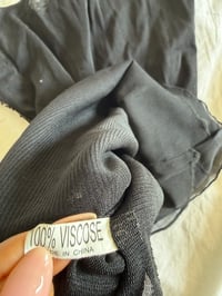 Image 5 of Vintage Y2K black sequin and beaded cami 