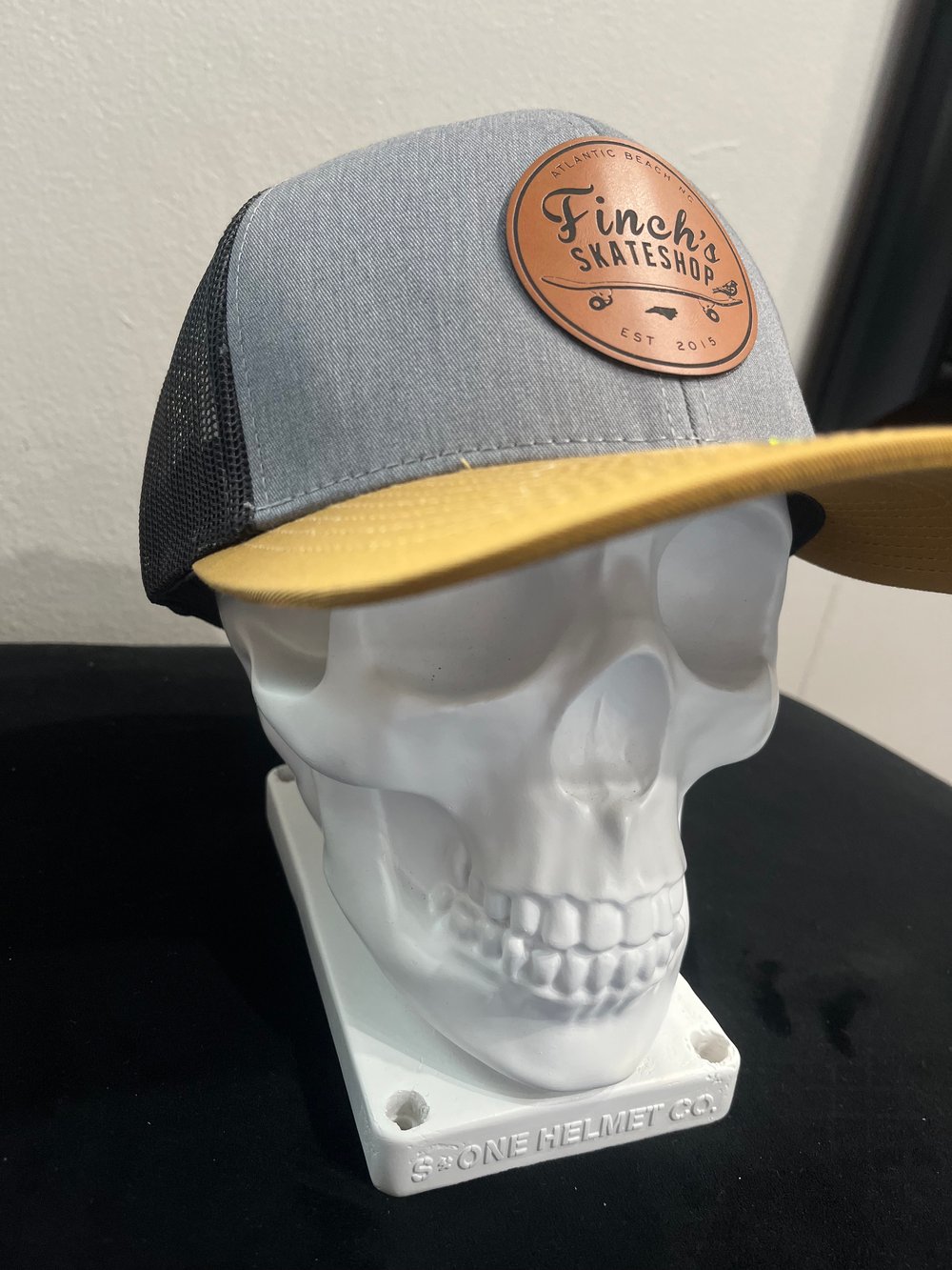 Image of   Finchs HatGrey / Black / Brown Trucker 