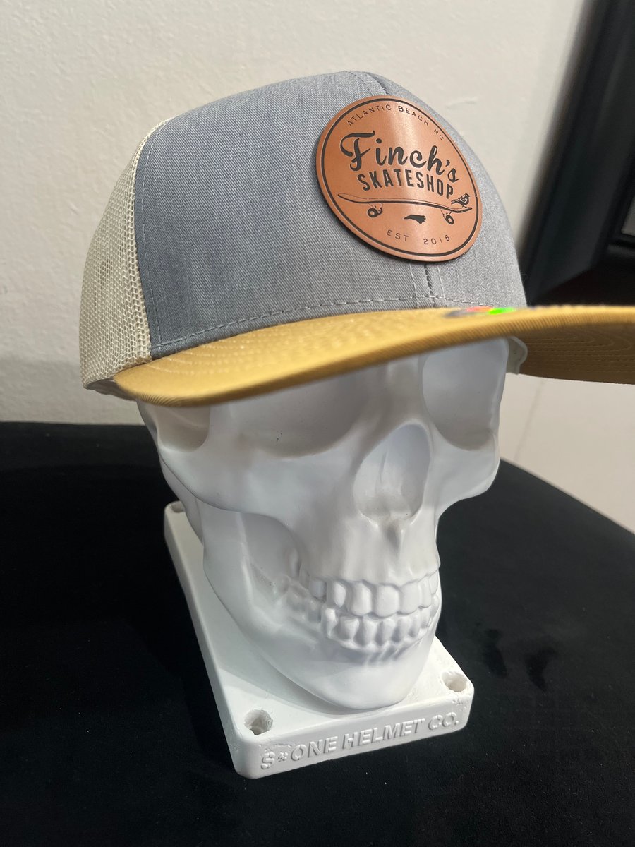 Image of  Finchs HatGrey / White / Brown Trucker 