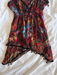 Image 4 of Vintage Y2K Kiabi handkerchief hem embellished fairy cami