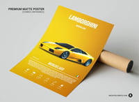 Image 2 of Lamborghini Murcielago - Sport Car Poster Print