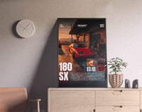 Image 3 of Nissan 180SX - Sport Car Poster Print