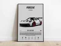 Image 1 of Porsche 911 GT3 RS - Sport Car Poster Print
