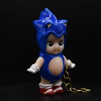 Image 1 of 2UP Art Show Exclusive Sonic the Hedgehog Kewpie Resin Figure 
