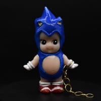 Image 2 of 2UP Art Show Exclusive Sonic the Hedgehog Kewpie Resin Figure 