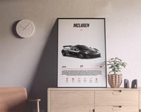 Image 3 of Mclaren P1 - Sport Car Poster Print