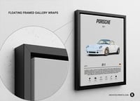 Image 5 of Porsche 911 White - Sport Car Poster Print