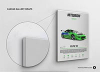 Image 4 of Mitsubishi Eclipse 95 - Sport Car Poster Print