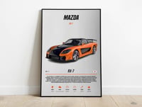 Image 1 of Madza RX7 - Sport Car Poster Print