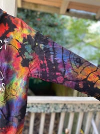 Image 3 of MEDIUM Disrespect Your Surroundings Tie Dye Hoodie 1