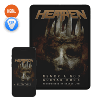 Heathen - Never a God Guitar Book (eBook Edition + GP Files)