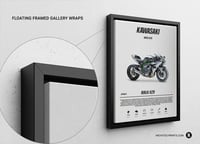 Image 5 of Kawasaki Ninja H2R - Superbike Motorcycle Poster Print
