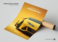 Image 2 of Lamborghini Huracan EVO - Sport Car Poster Print