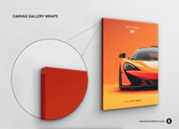 Image 4 of Mclaren P1 Orange - Sport Car Poster Print