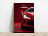 Image 1 of Ferrari F8 Tributo - Sport Car Poster Print