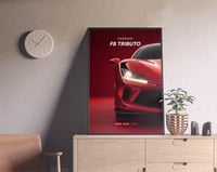 Image 3 of Ferrari F8 Tributo - Sport Car Poster Print