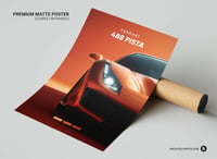 Image 2 of Ferrari 488 Pista - Sport Car Poster Print