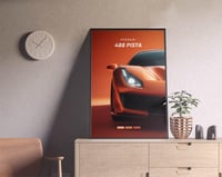 Image 3 of Ferrari 488 Pista - Sport Car Poster Print