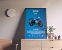 Image 3 of Suzuki GSX-R 1000 - Superbike Motorcycle Poster Print