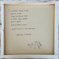 Image 2 of Split Rock Painting w/Sorry Signs On Cash Machines Lyrics