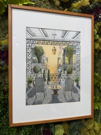 Image 2 of Sunset Balcony (Original) 