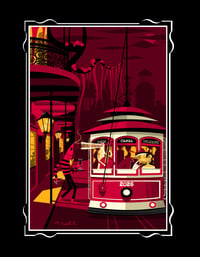 CAJUN INVASION! Mcbiff Wedding Deluxe Print. 14x18 matted print