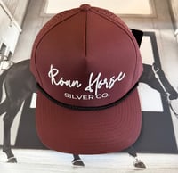 Roan Horse Silver Co. Maroon cap