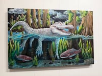 Image 1 of “Floating Through” (Original) by Molly Gardner