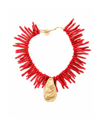 The Fisherman’s Daughter Necklace ~ Red