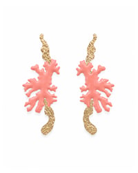 The Coral Reef Earrings ~ Rose