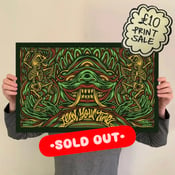 Image of LEND YOUR TIME screenprint