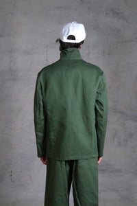 Image 7 of British Worker Jacket wax cotton - Olive Green