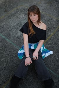 Image 2 of Black Bat Top