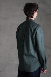 Image 7 of BED SHIRT - dark sage