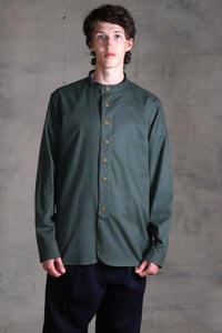 Image 11 of BED SHIRT - dark sage