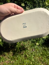 Image 5 of Tray - green plaid