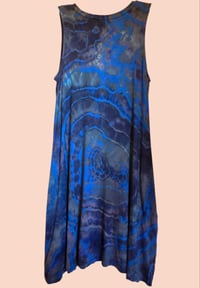 Image 1 of Size XXL - Reverse Dress - Blues on Blue 