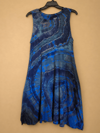 Image 3 of Size XXL - Reverse Dress - Blues on Blue 