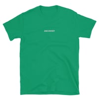 Image 3 of Archivist Emroidered Short Sleeve Unisex Tshirt