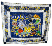 Image 2 of University Of Michigan Quilt Kit - Go Blue!