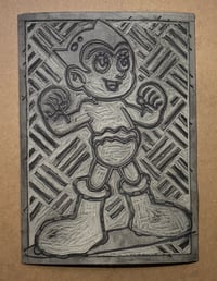 Image 3 of "INEVITABILITY" LINOCUT PRITS