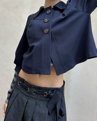 Image 1 of DARK NAVY SWING JACKET