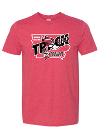 Heather Red State Track T-shirt