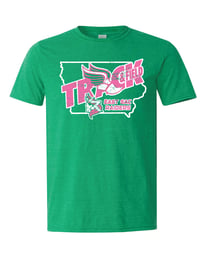 Heather Green State Track T-shirt